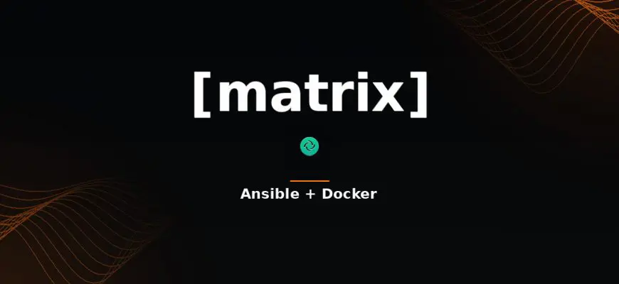 Matrix Synapse and Element — Ansible and Docker setup